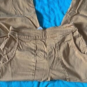 Mustard High-Waisted Pants